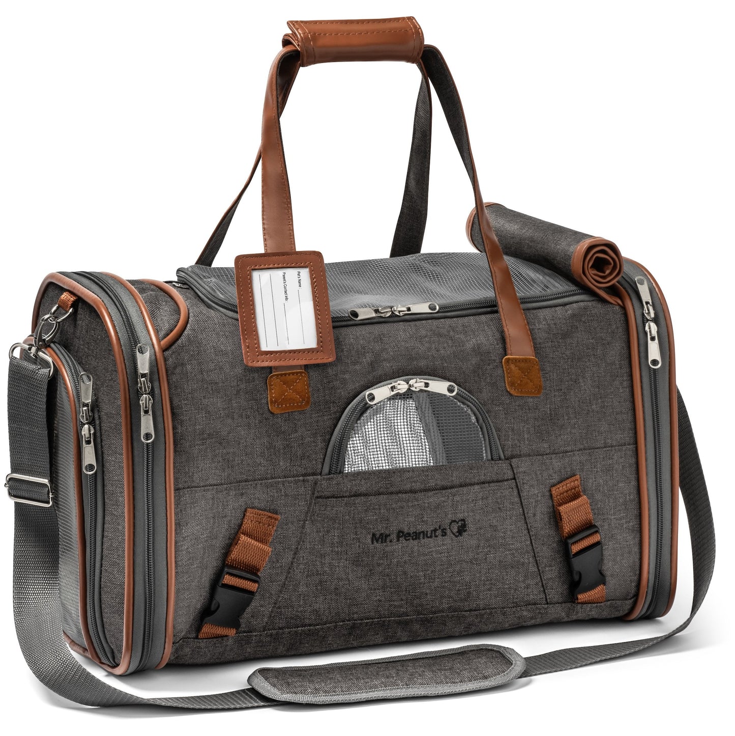 Mr. Peanut's Gold Series Standard Size Airline Compliant Pet Carrier