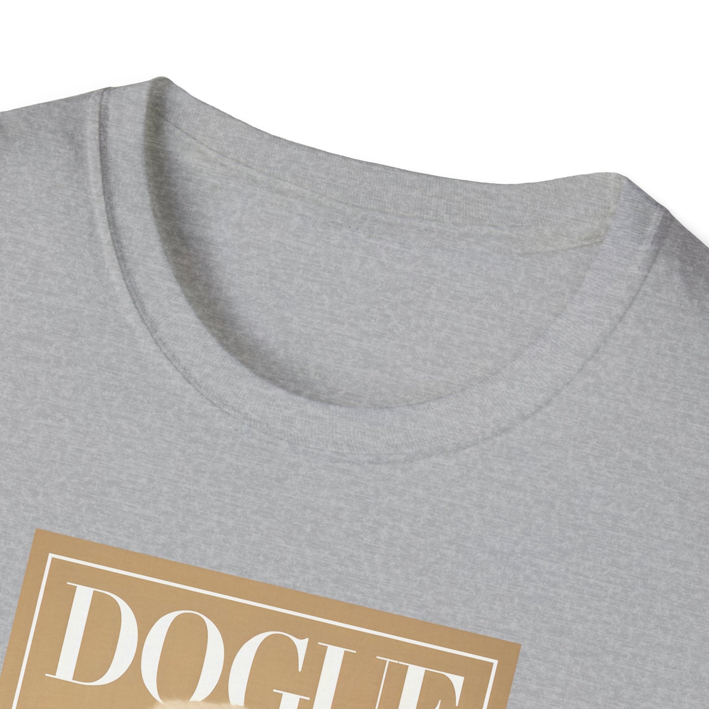 Dogue Magazine Cover. Themed Unisex T-Shirt - Fun Pet Lover Gift, Dog Mom Apparel