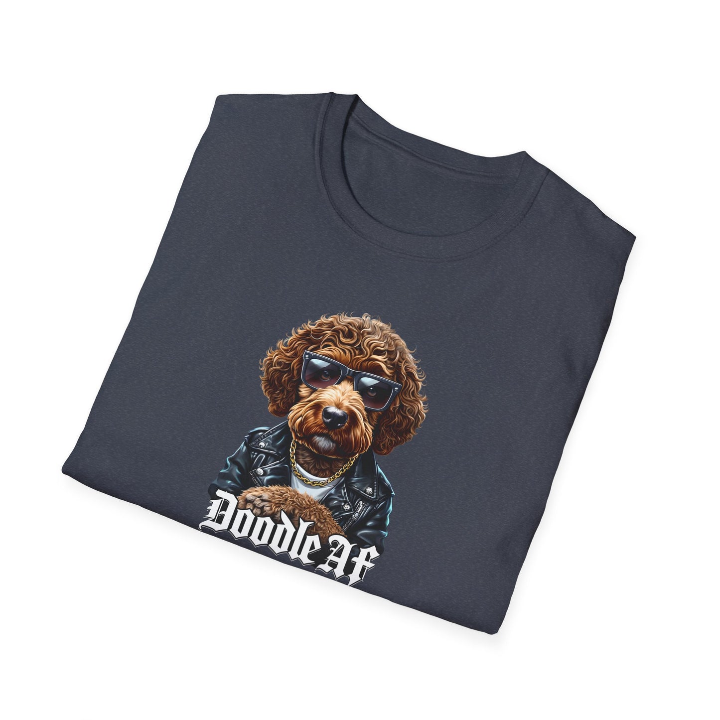 Doodle AF, Cool Doodle Dog Unisex T-Shirt, Pet Lover Gift, Dog Apparel, Dog Mom, Funny Animal Tee