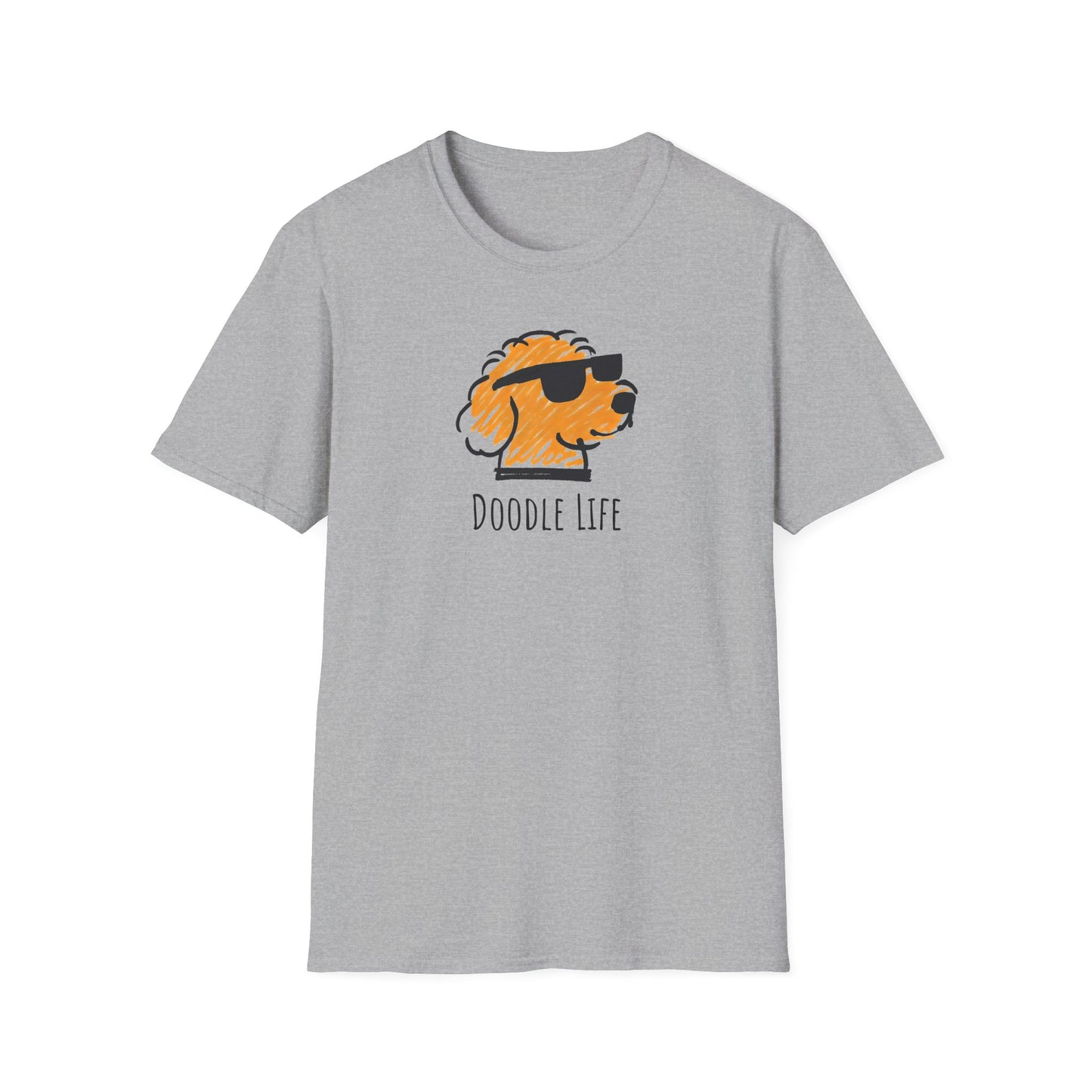 Doodle Life Unisex Softstyle T-Shirt - Pet Lover Tee, Gift for Dog Owners