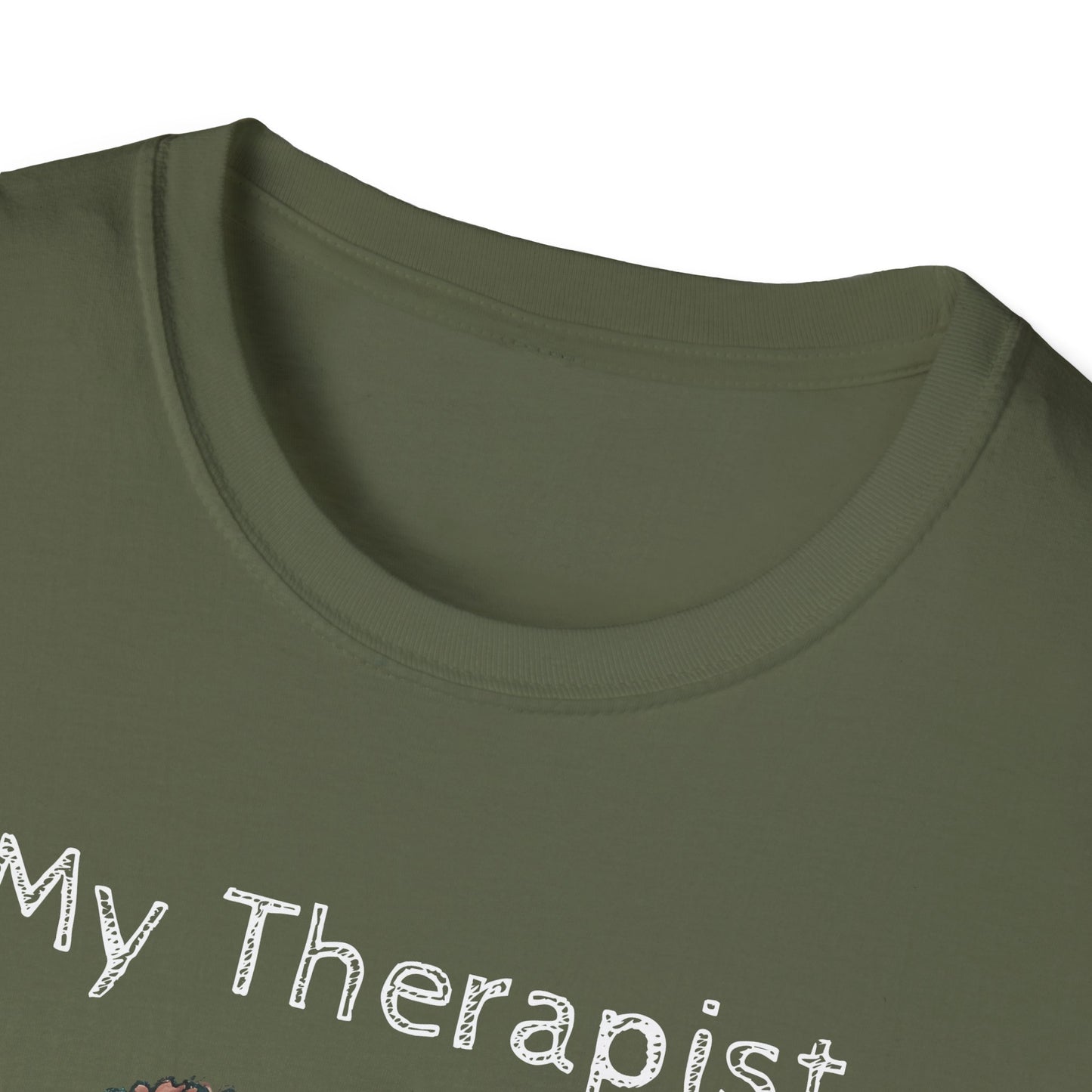 My Therapist Has Four Legs. Funny Dog Lover T-Shirt, Perfect Gift for Pet Owners, Animal Lover Shirt, Dog Mom Gift
