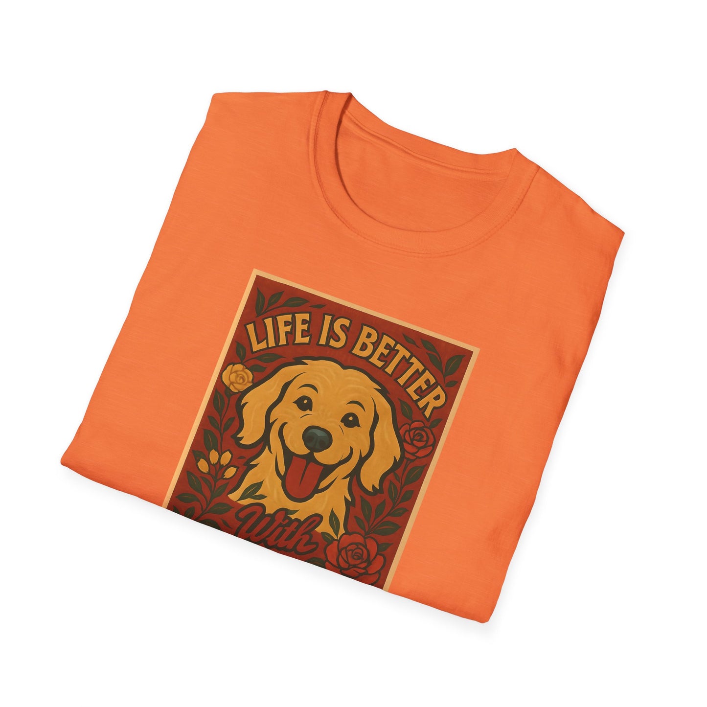 Doodle Pet T-Shirt - Life is Better with a Doodle Design, Cute Pet Shirts and Apparel, Gifts for Mom