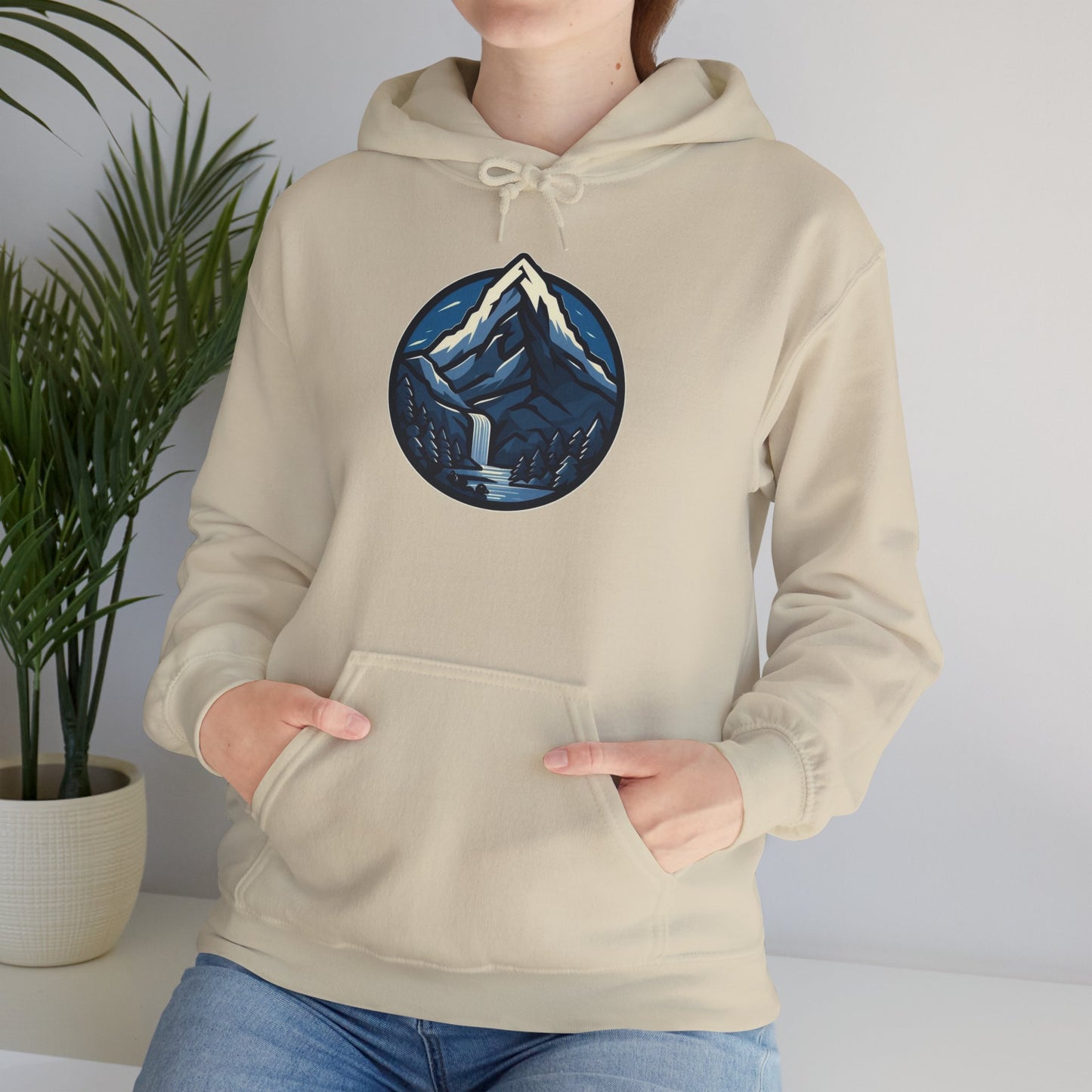 Blue Mountain Waterfall Hoodie