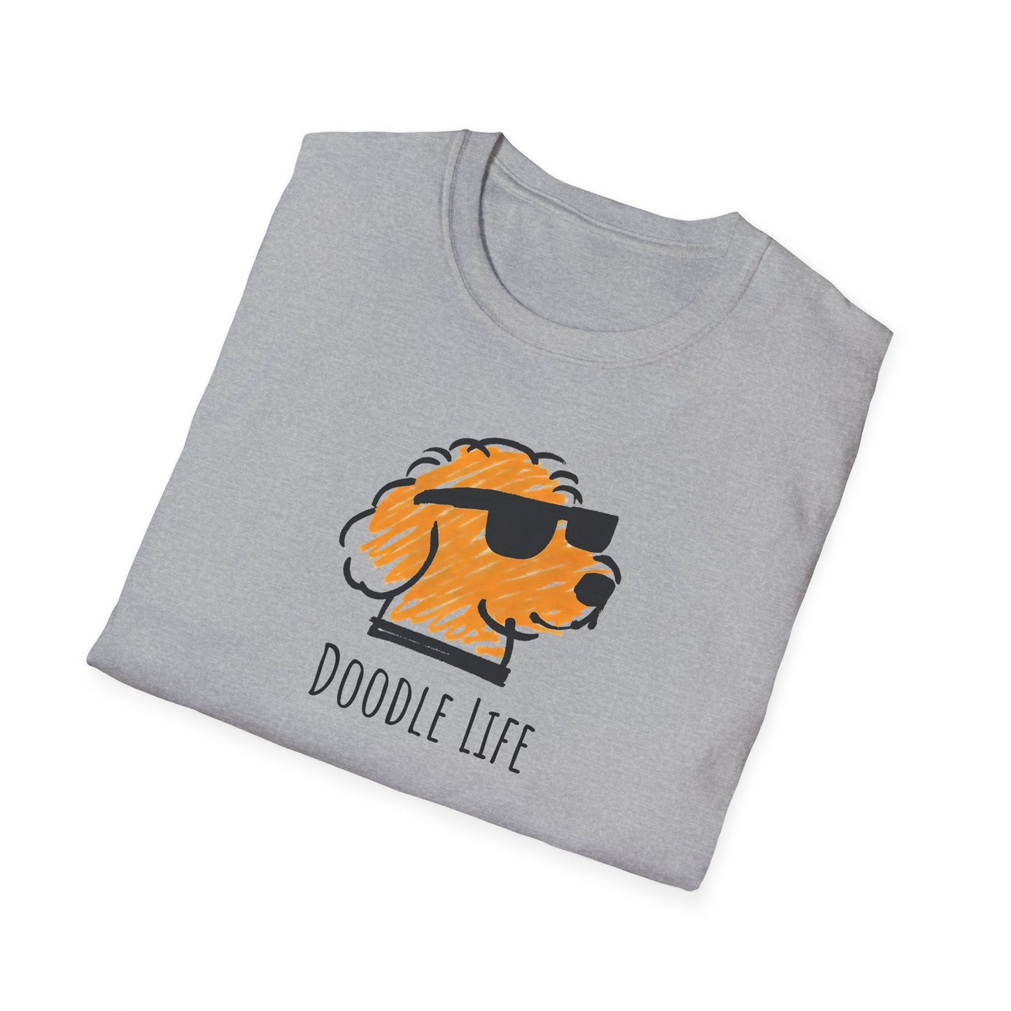 Doodle Life Unisex Softstyle T-Shirt - Pet Lover Tee, Gift for Dog Owners