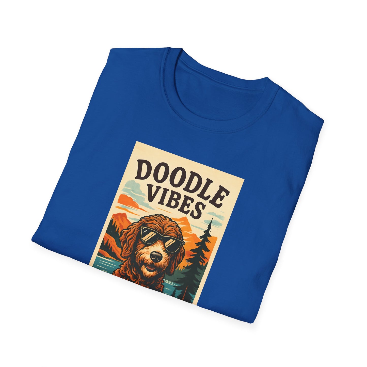 Doodle Vibes. Unisex T-Shirt, Funny Dog Tee, Gift for Pet Lovers, Casual Wear, Dog Enthusiast Shirt, Summer Fashion