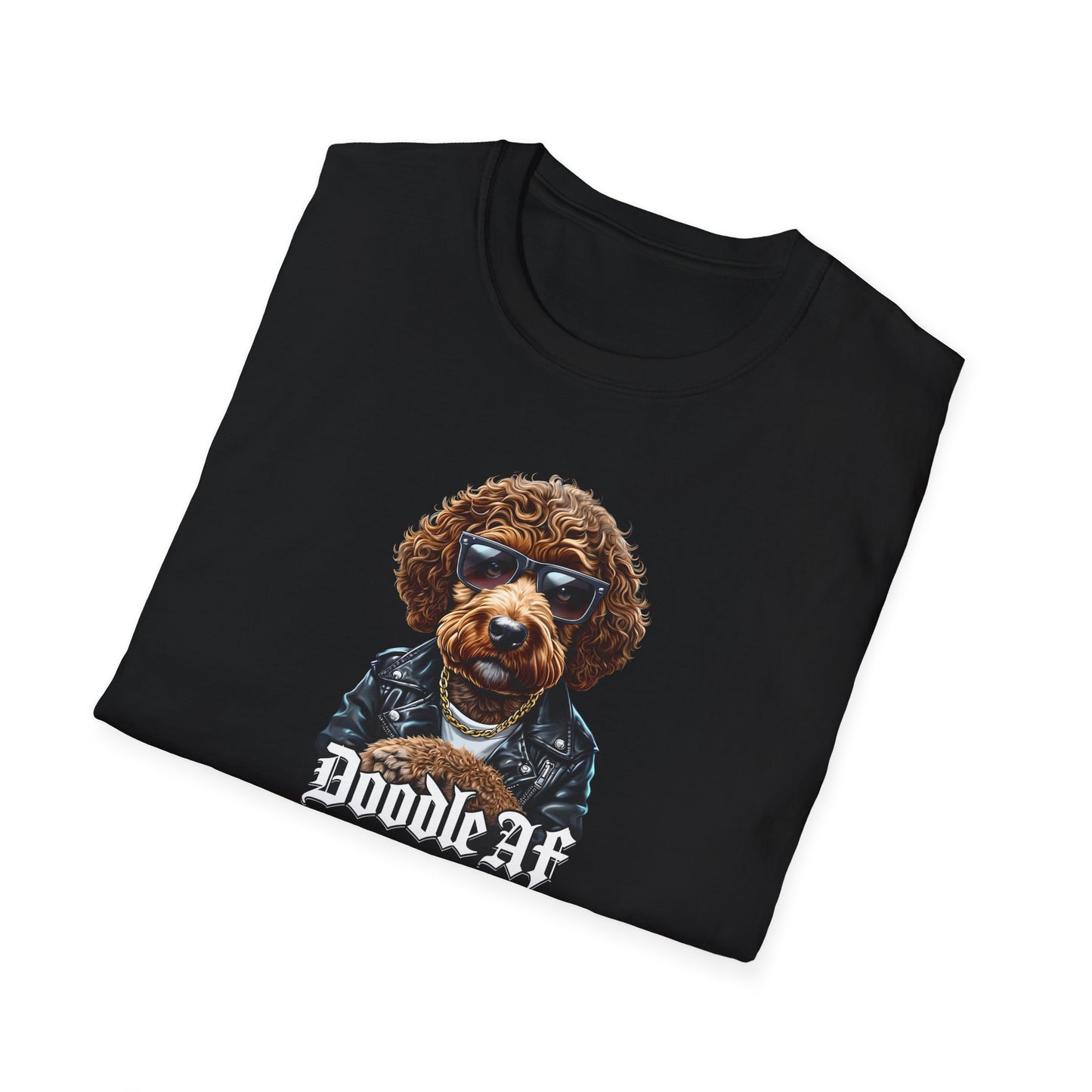 Doodle AF, Cool Doodle Dog Unisex T-Shirt, Pet Lover Gift, Dog Apparel, Dog Mom, Funny Animal Tee