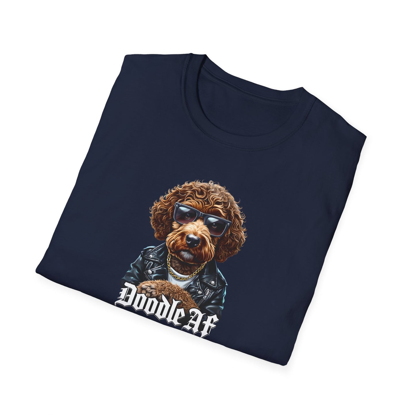 Doodle AF, Cool Doodle Dog Unisex T-Shirt, Pet Lover Gift, Dog Apparel, Dog Mom, Funny Animal Tee
