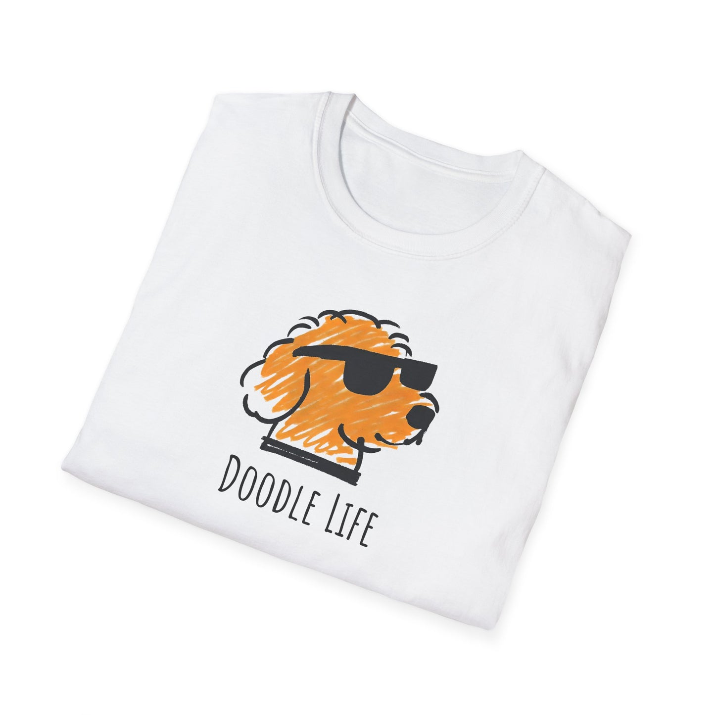 Doodle Life Unisex Softstyle T-Shirt - Pet Lover Tee, Gift for Dog Owners