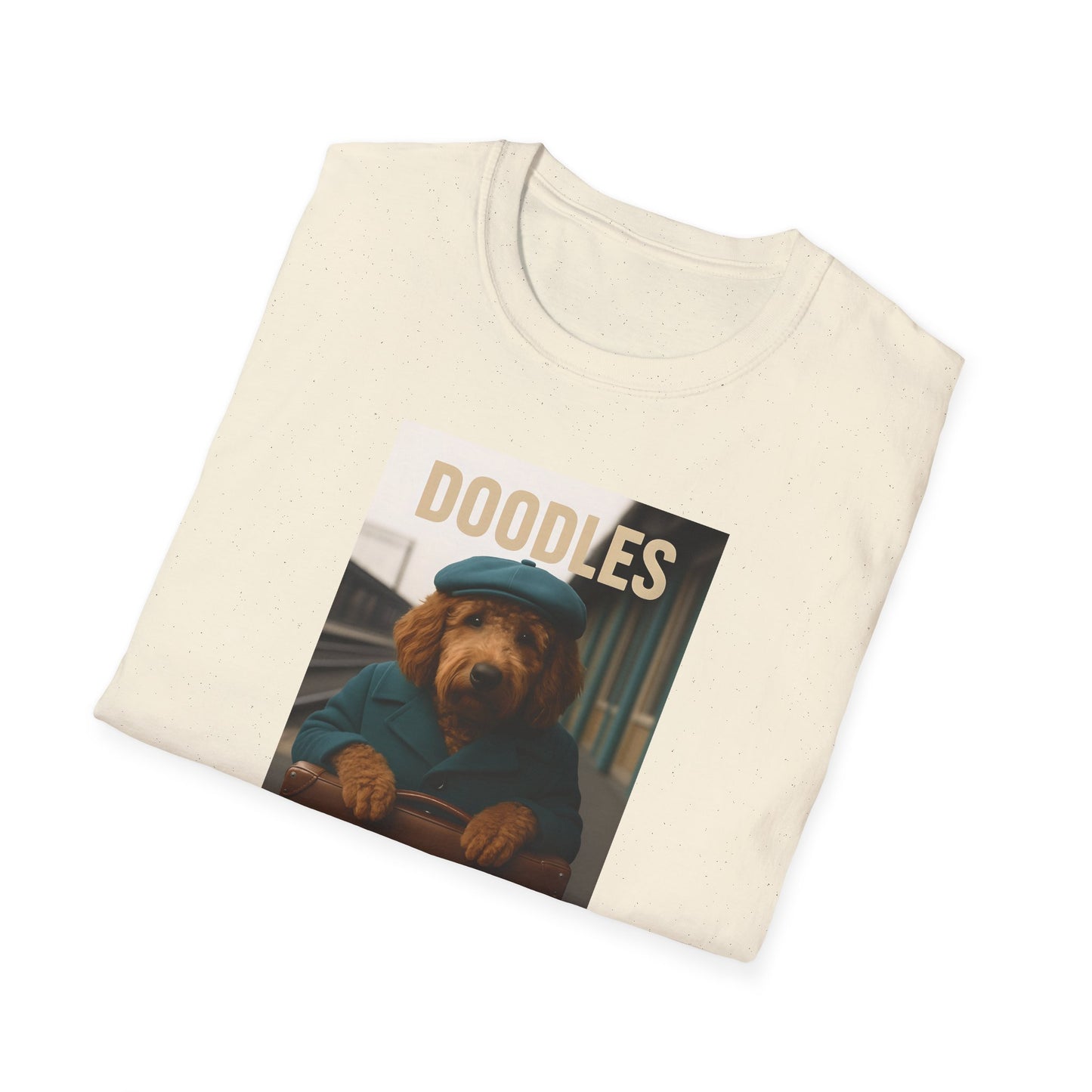 Doodles Need Vacations Too, Unisex Softstyle T-Shirt, Cute Dog Vacation Tee, Pet Lover Gift, Animal Apparel, Funny Dog T-Shirt