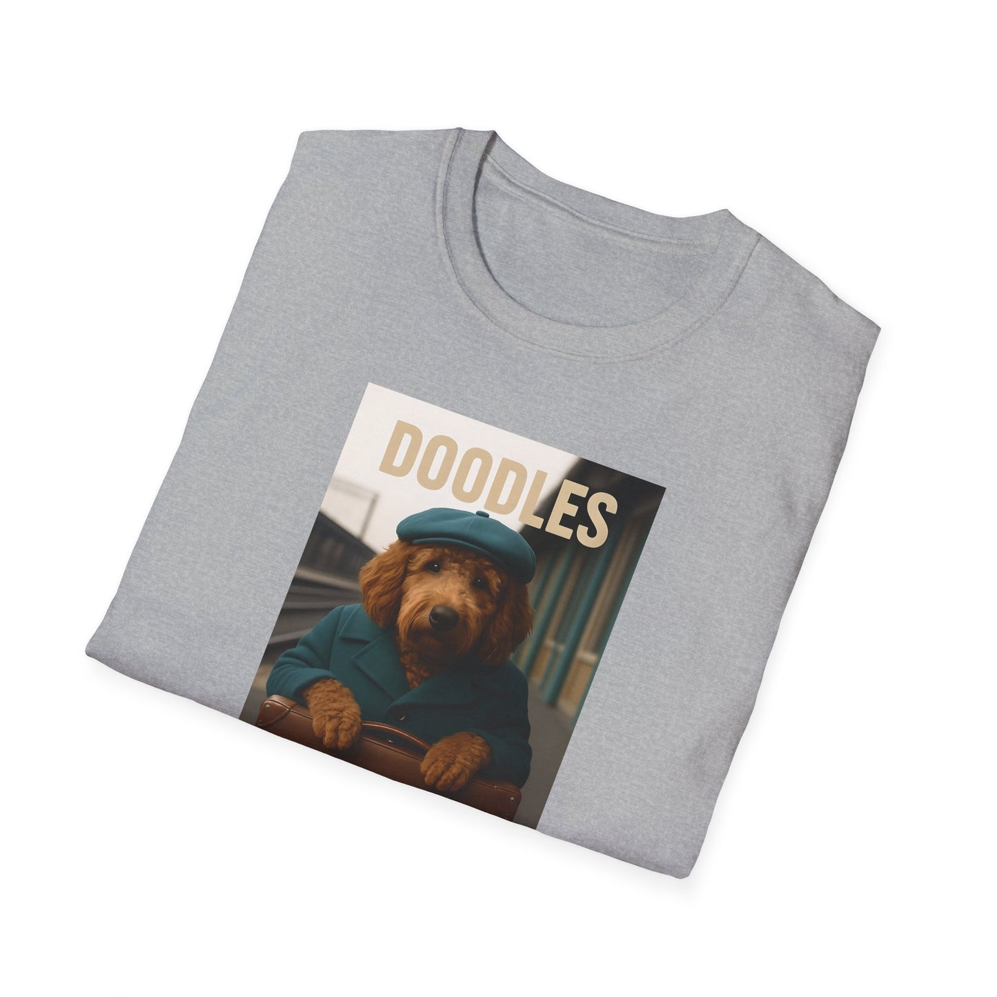 Doodles Need Vacations Too, Unisex Softstyle T-Shirt, Cute Dog Vacation Tee, Pet Lover Gift, Animal Apparel, Funny Dog T-Shirt