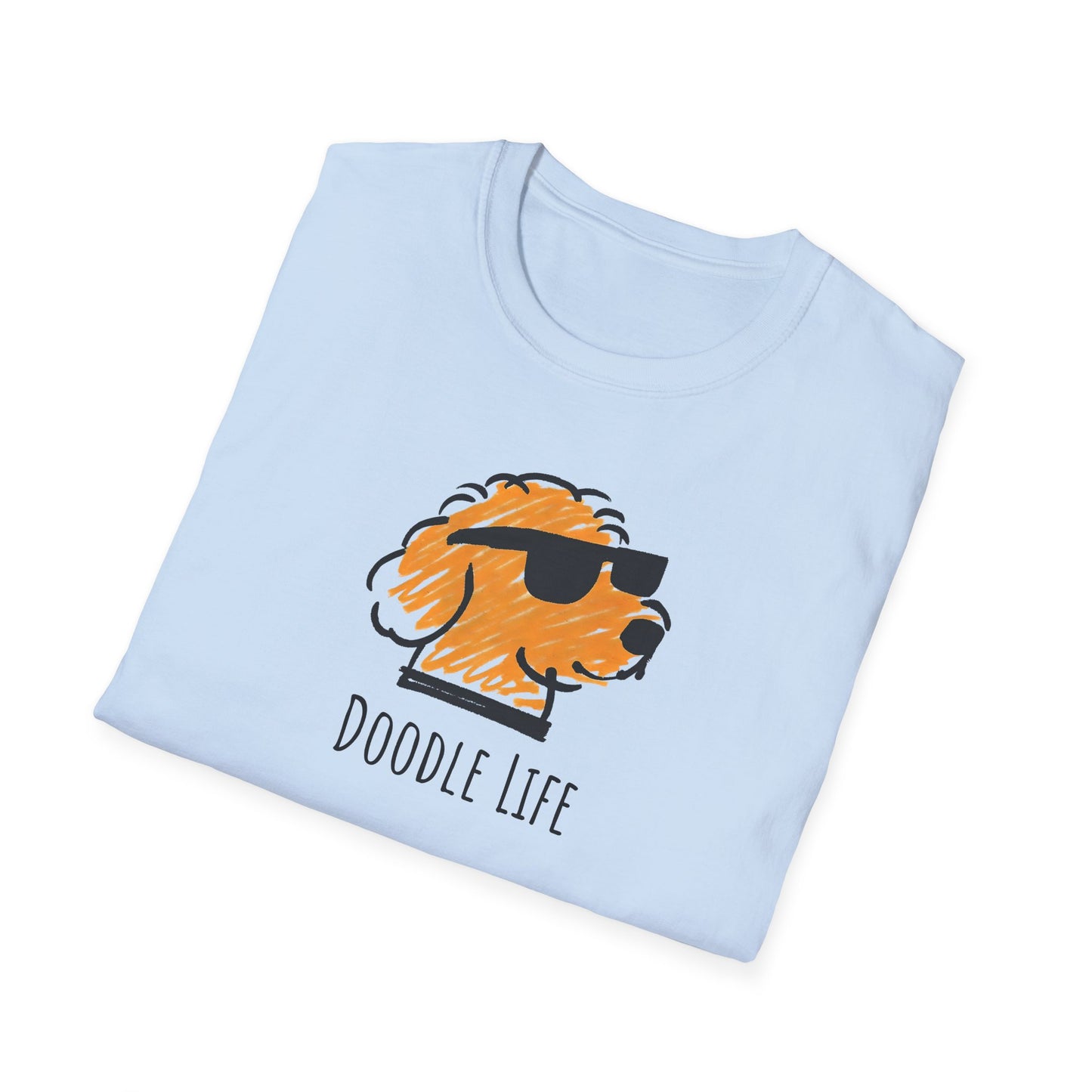 Doodle Life Unisex Softstyle T-Shirt - Pet Lover Tee, Gift for Dog Owners
