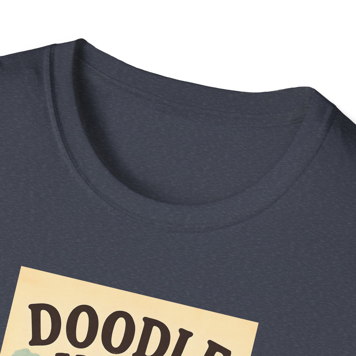 Doodle Vibes. Unisex T-Shirt, Funny Dog Tee, Gift for Pet Lovers, Casual Wear, Dog Enthusiast Shirt, Summer Fashion