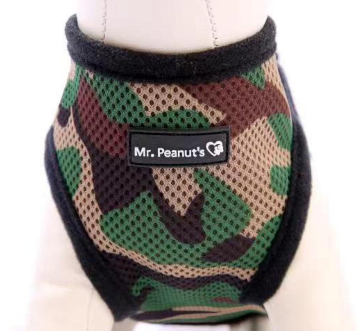 Mr. Peanut's PupTrek Harness and Leash Set, Small Dog/Cat Soft Mesh Step In Harness Vest