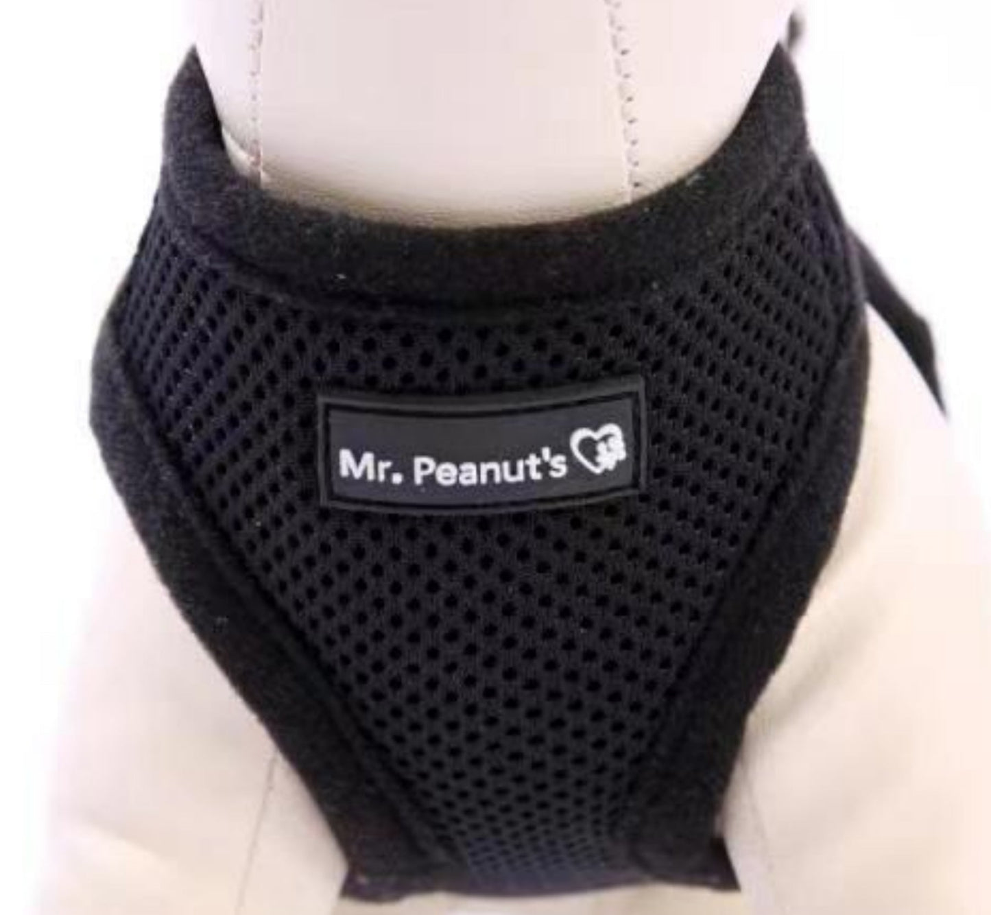 Mr. Peanut's PupTrek Harness and Leash Set, Small Dog/Cat Soft Mesh Step In Harness Vest