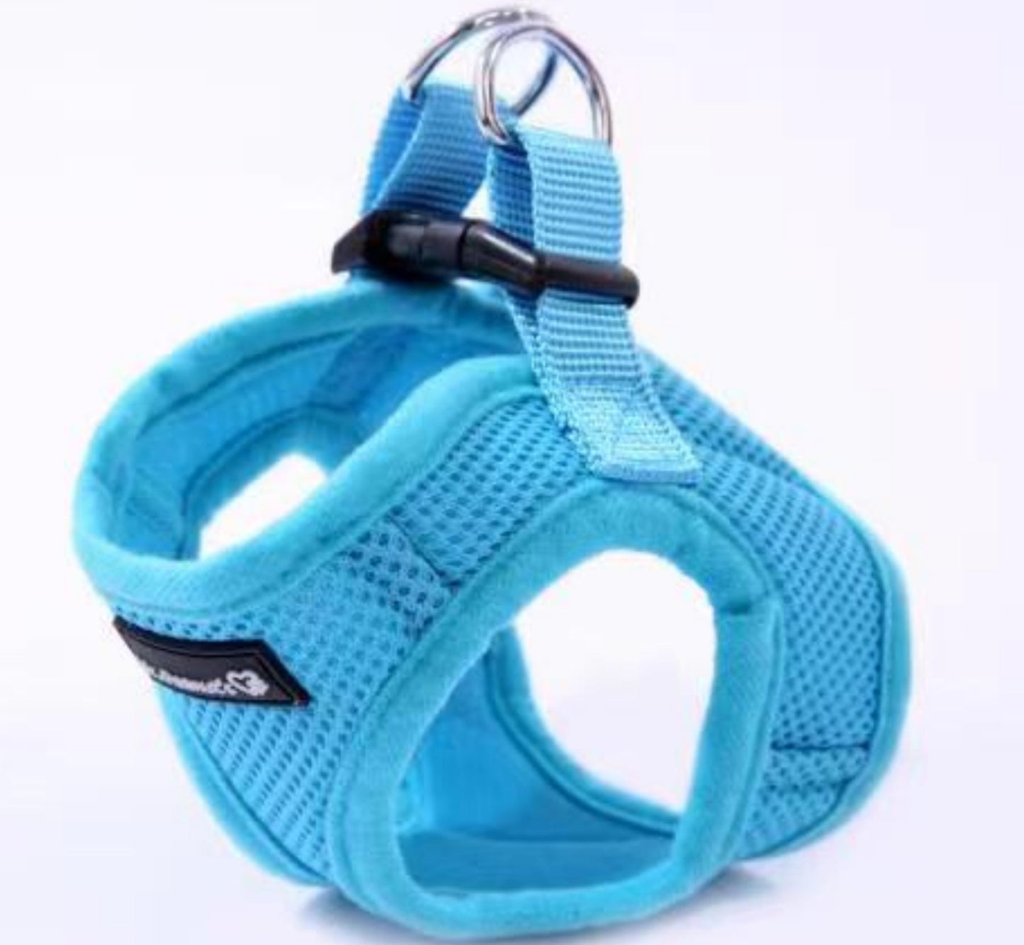 Mr. Peanut's PupTrek Harness and Leash Set, Small Dog/Cat Soft Mesh Step In Harness Vest