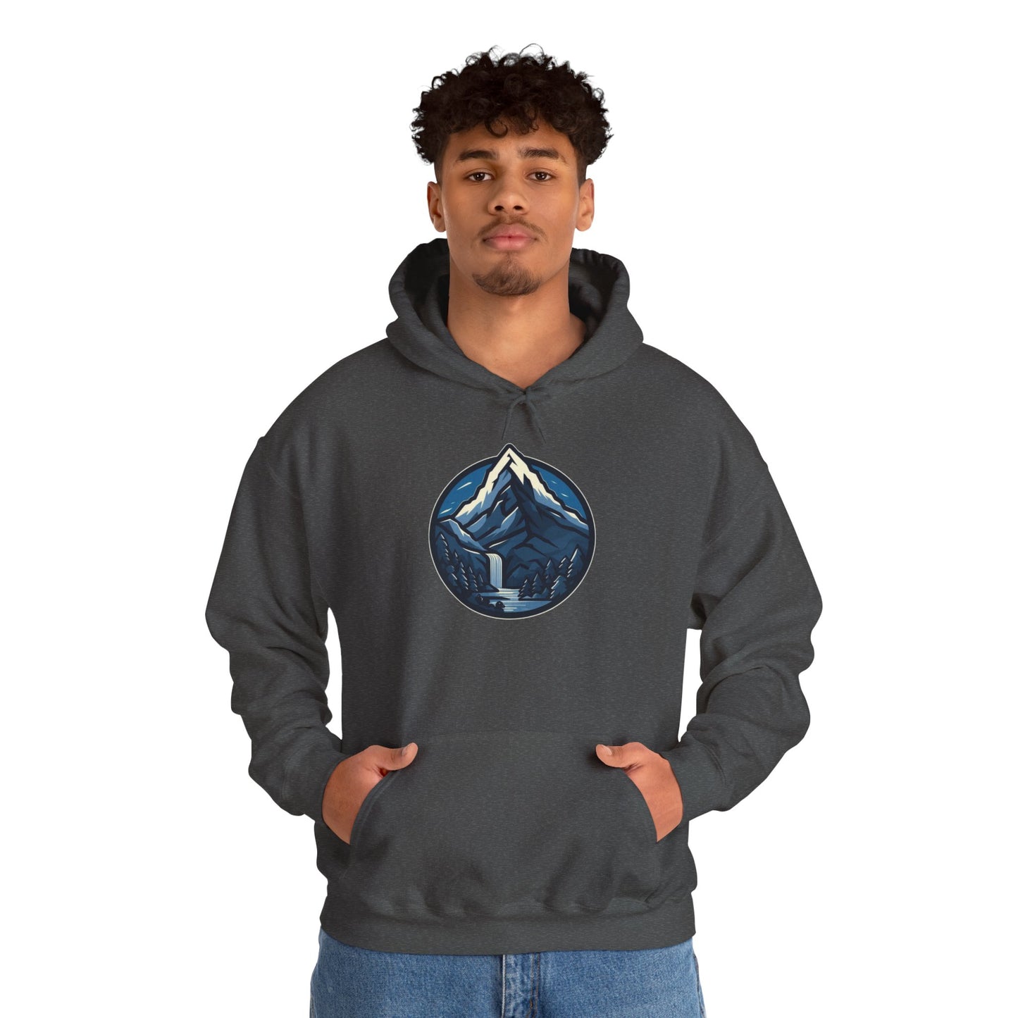 Blue Mountain Waterfall Hoodie
