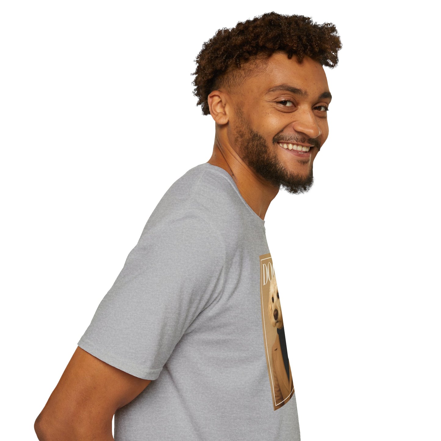 Dogue Magazine Cover. Themed Unisex T-Shirt - Fun Pet Lover Gift, Dog Mom Apparel