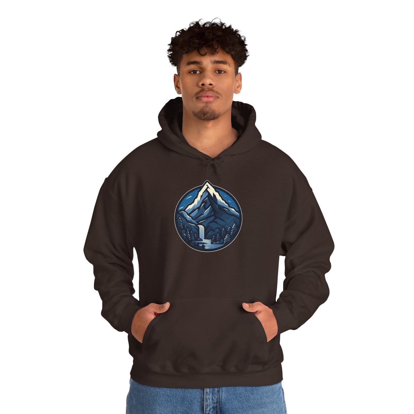 Blue Mountain Waterfall Hoodie