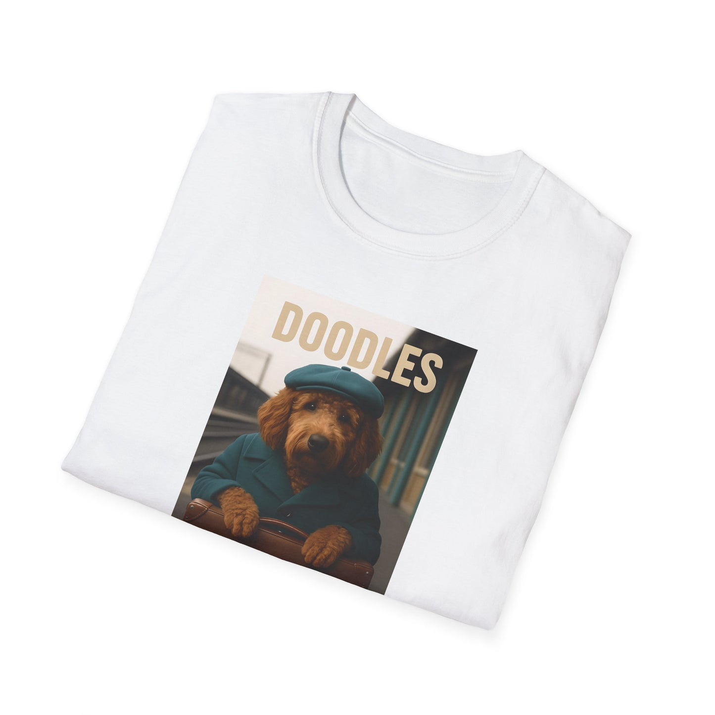 Doodles Need Vacations Too, Unisex Softstyle T-Shirt, Cute Dog Vacation Tee, Pet Lover Gift, Animal Apparel, Funny Dog T-Shirt