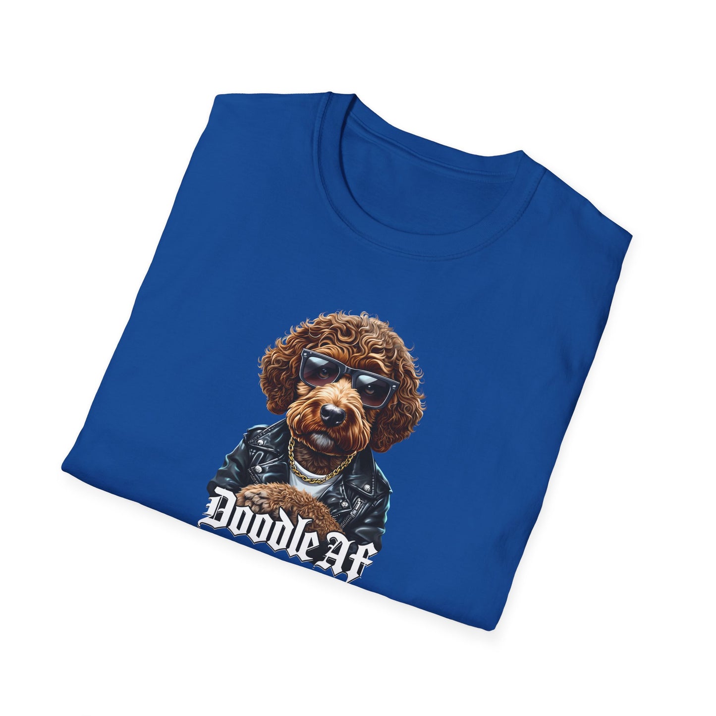 Doodle AF, Cool Doodle Dog Unisex T-Shirt, Pet Lover Gift, Dog Apparel, Dog Mom, Funny Animal Tee
