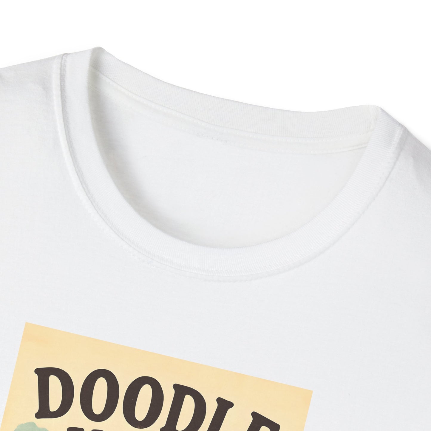 Doodle Vibes. Unisex T-Shirt, Funny Dog Tee, Gift for Pet Lovers, Casual Wear, Dog Enthusiast Shirt, Summer Fashion