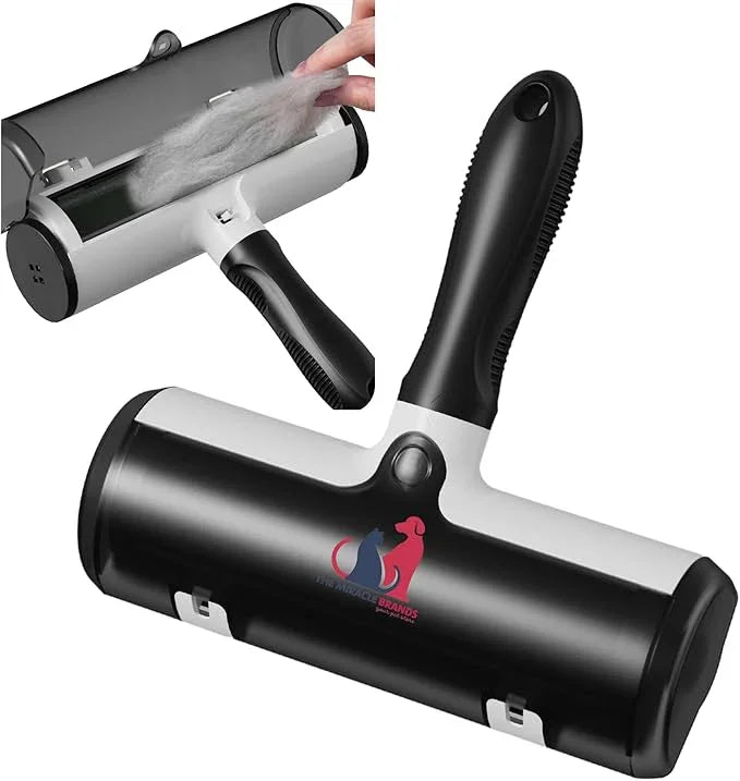 The Miracle Brands Pet Hair & Lint Remover β Reusable Self-Cleaning Roller Brush