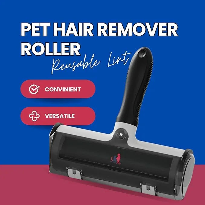 The Miracle Brands Pet Hair & Lint Remover β Reusable Self-Cleaning Roller Brush
