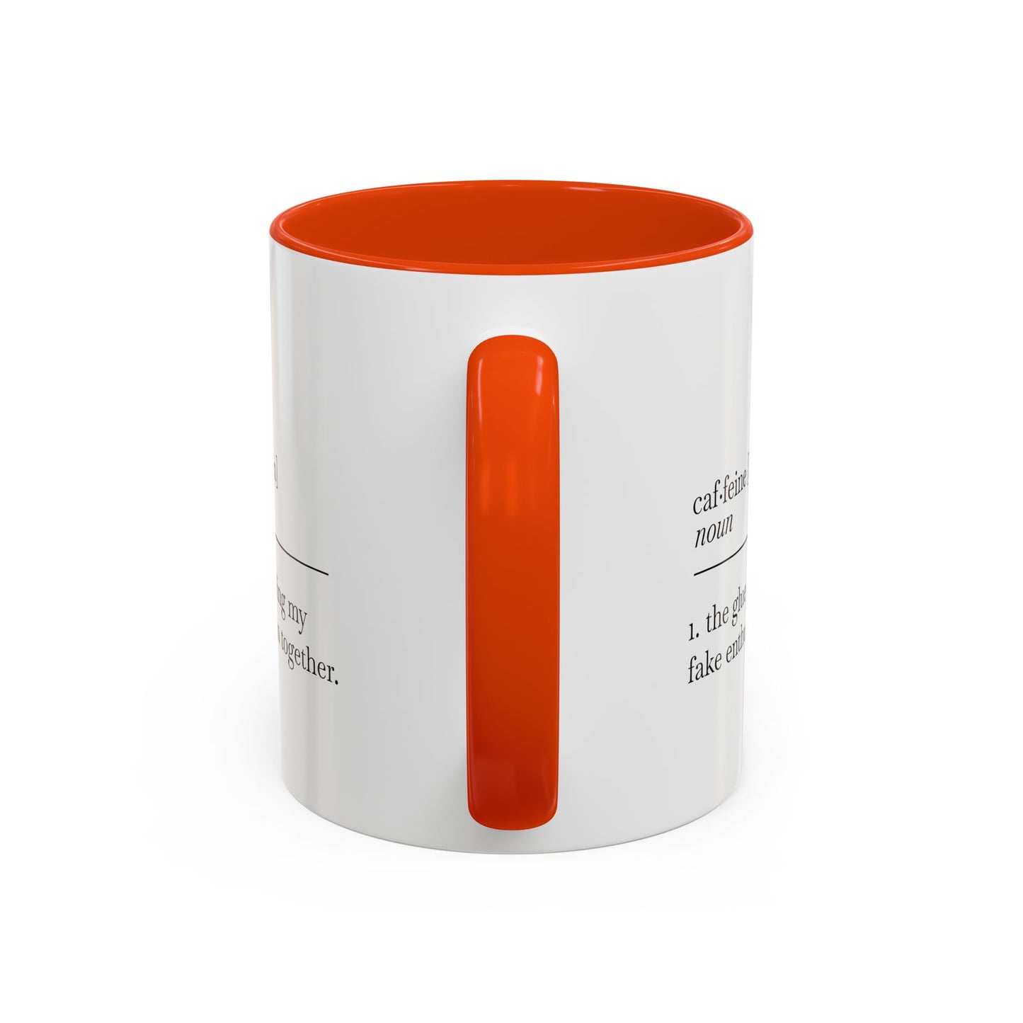 Motivational Coffee Mug - "Caf.feine" - 11oz & 15oz