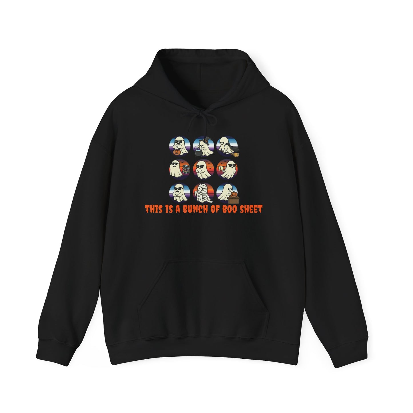 Funny Graphic Hoodie: This Is A Bunch Of Boo Sheet, Humor Sweatshirt, Unisex Pullover, Halloween Gift