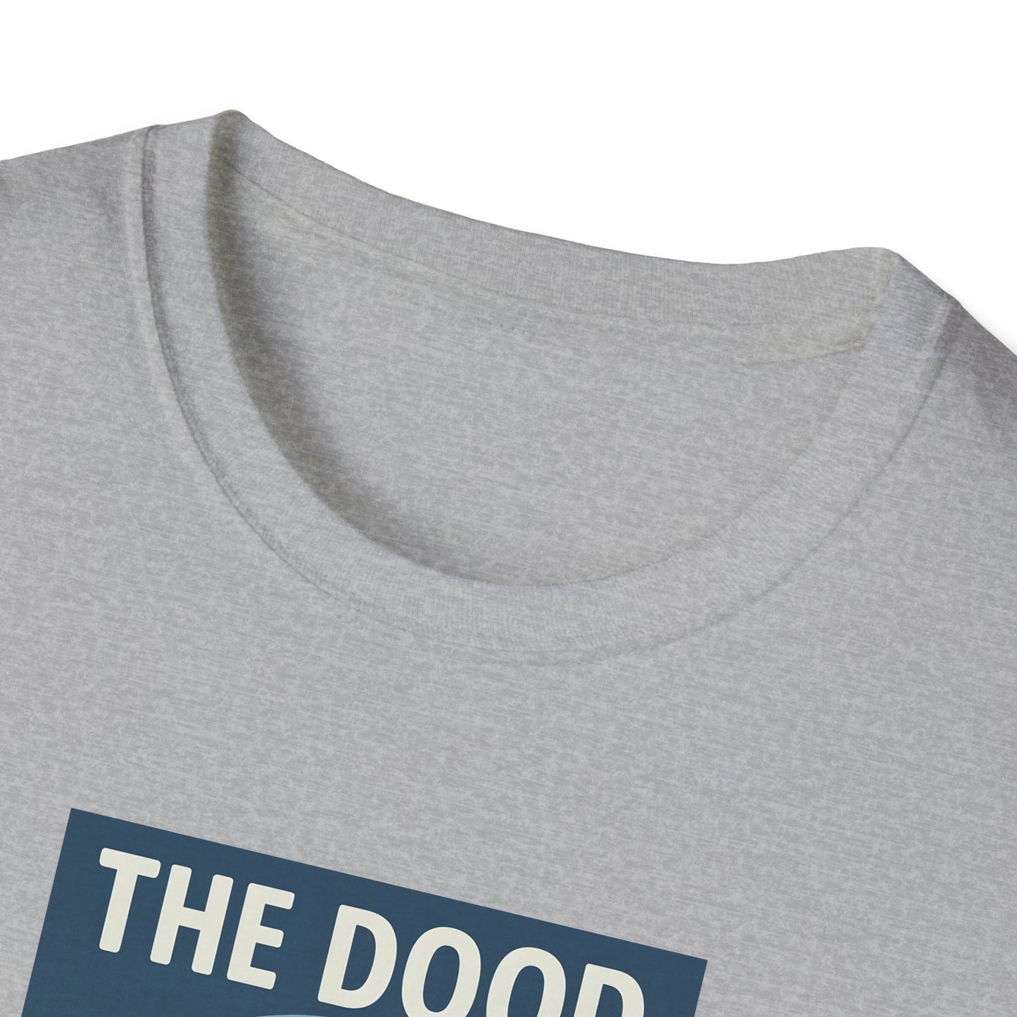 The Dood Abides Unisex Tee, Funny Pet Lover Shirt, Gift for Dog Dads