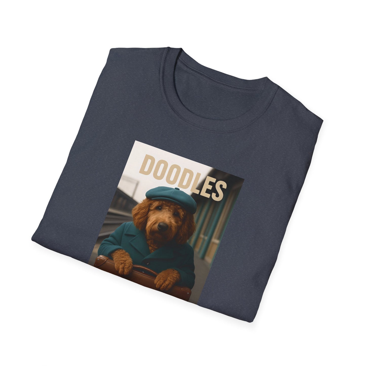 Doodles Need Vacations Too, Unisex Softstyle T-Shirt, Cute Dog Vacation Tee, Pet Lover Gift, Animal Apparel, Funny Dog T-Shirt