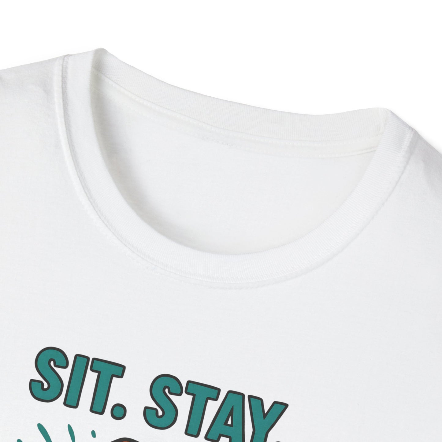 Sit. Stay. Zoom. Playful Doodle Dog Lover T-Shirt, Pet Gift, Funny Tee for Dog Owners, Gift for Moms