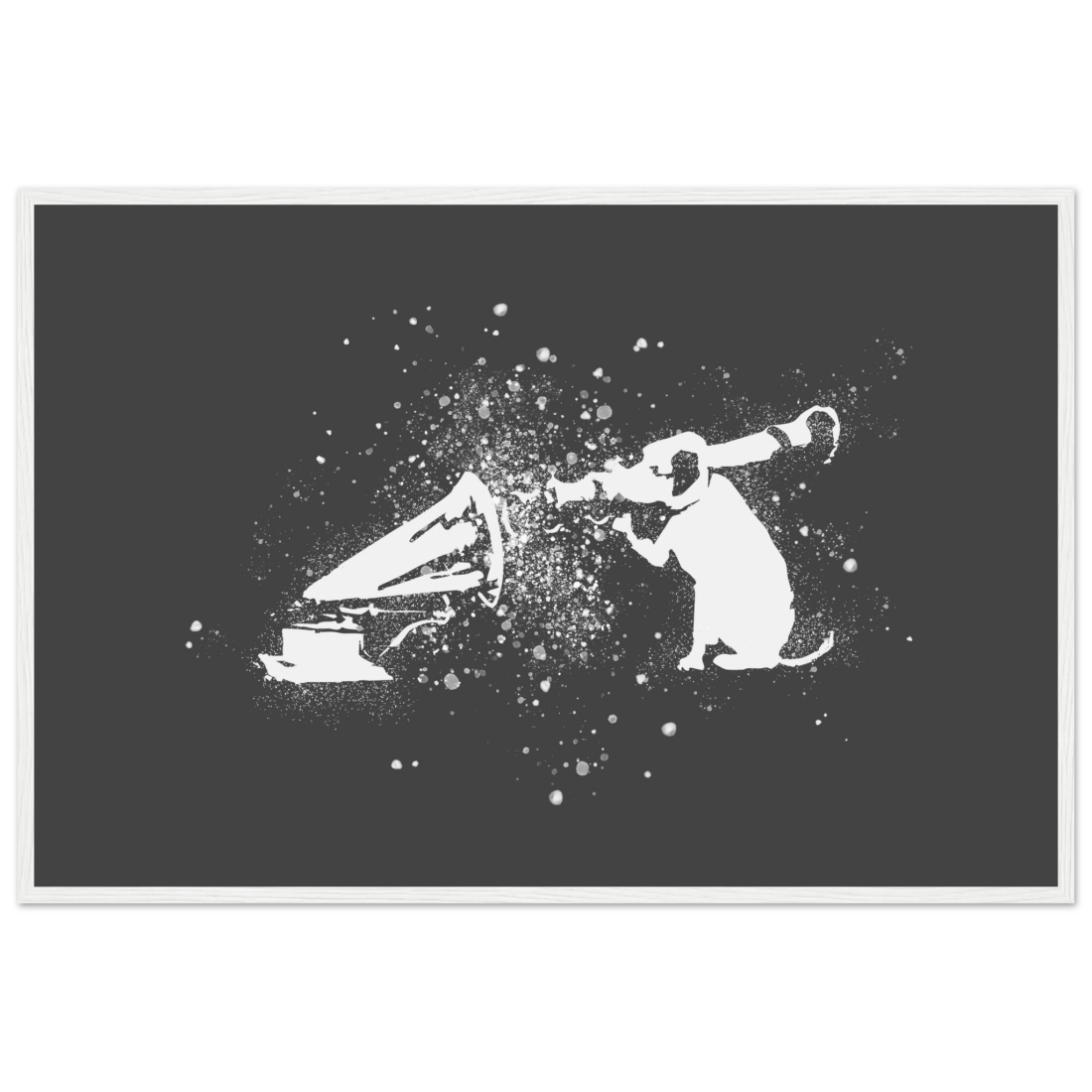 Banksy Rocket Dog (His Master’s Voice) Street Art Poster