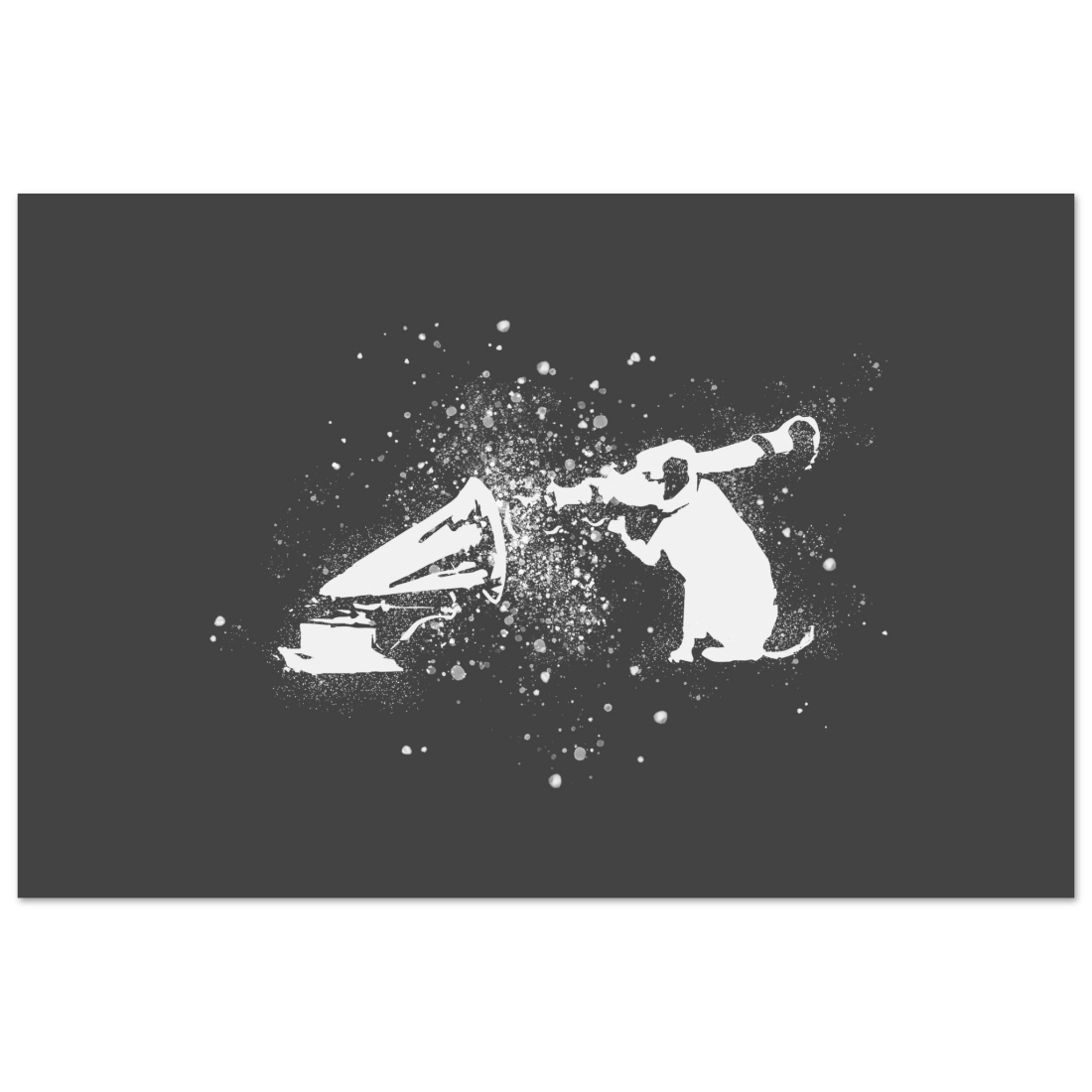 Banksy Rocket Dog (His Master’s Voice) Street Art Poster