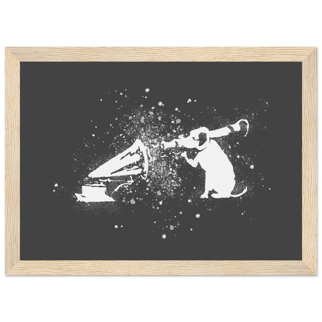 Banksy Rocket Dog (His Master’s Voice) Street Art Poster