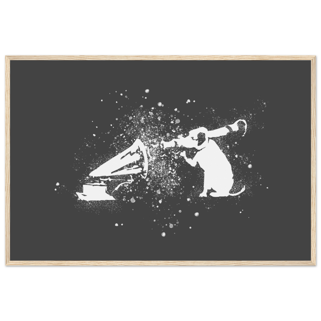 Banksy Rocket Dog (His Master’s Voice) Street Art Poster