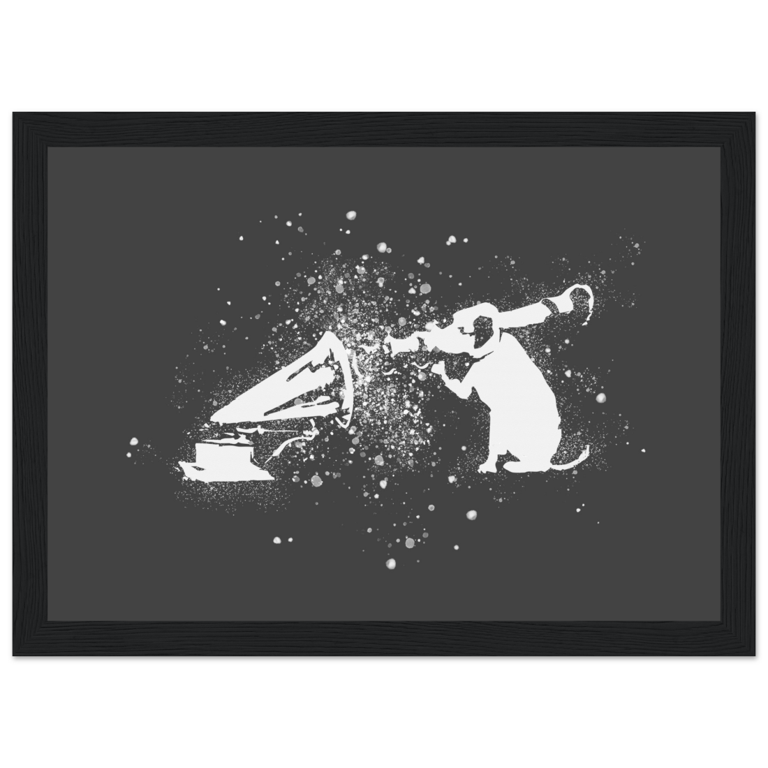 Banksy Rocket Dog (His Master’s Voice) Street Art Poster