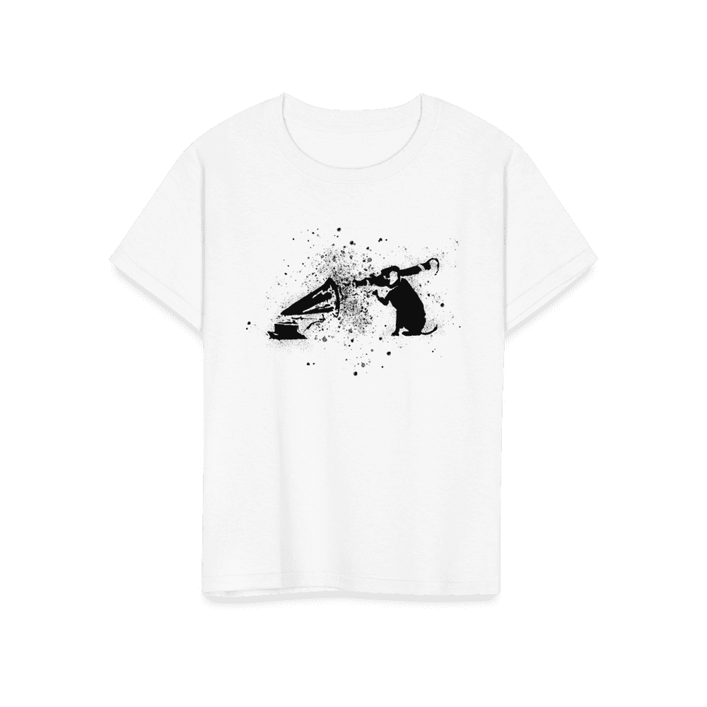 Banksy Rocket Dog (His Master’s Voice) Street Art T-Shirt