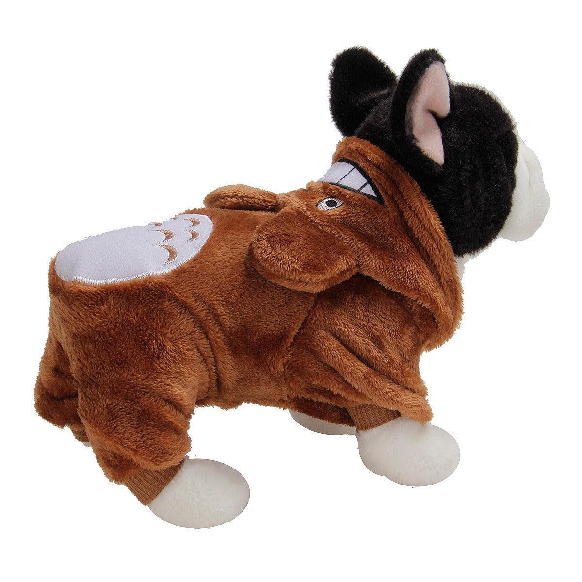 Cozy Canine Couture: Stylish Pet Dog Turned Clothes In Vibrant Hues