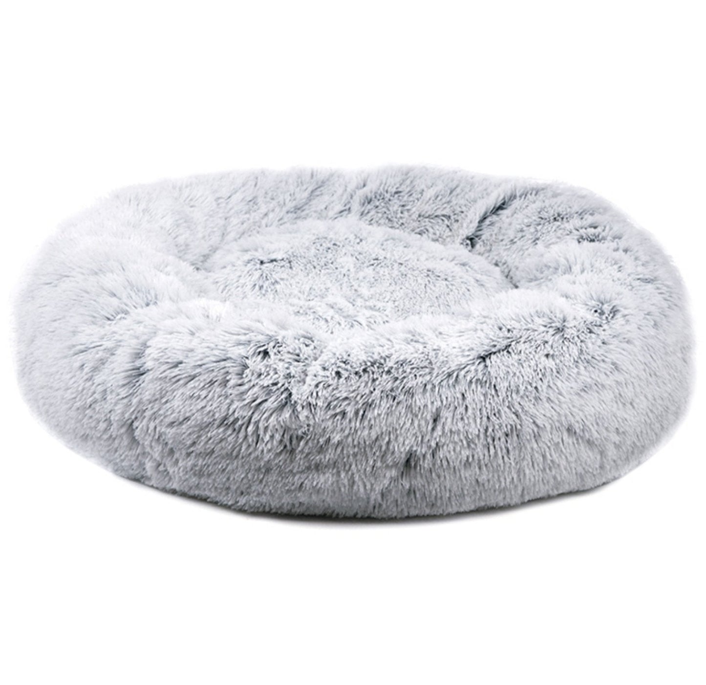 Mr. Peanut's 28" OrthoPlush® Pet Bed - Snowflake White Two Tone