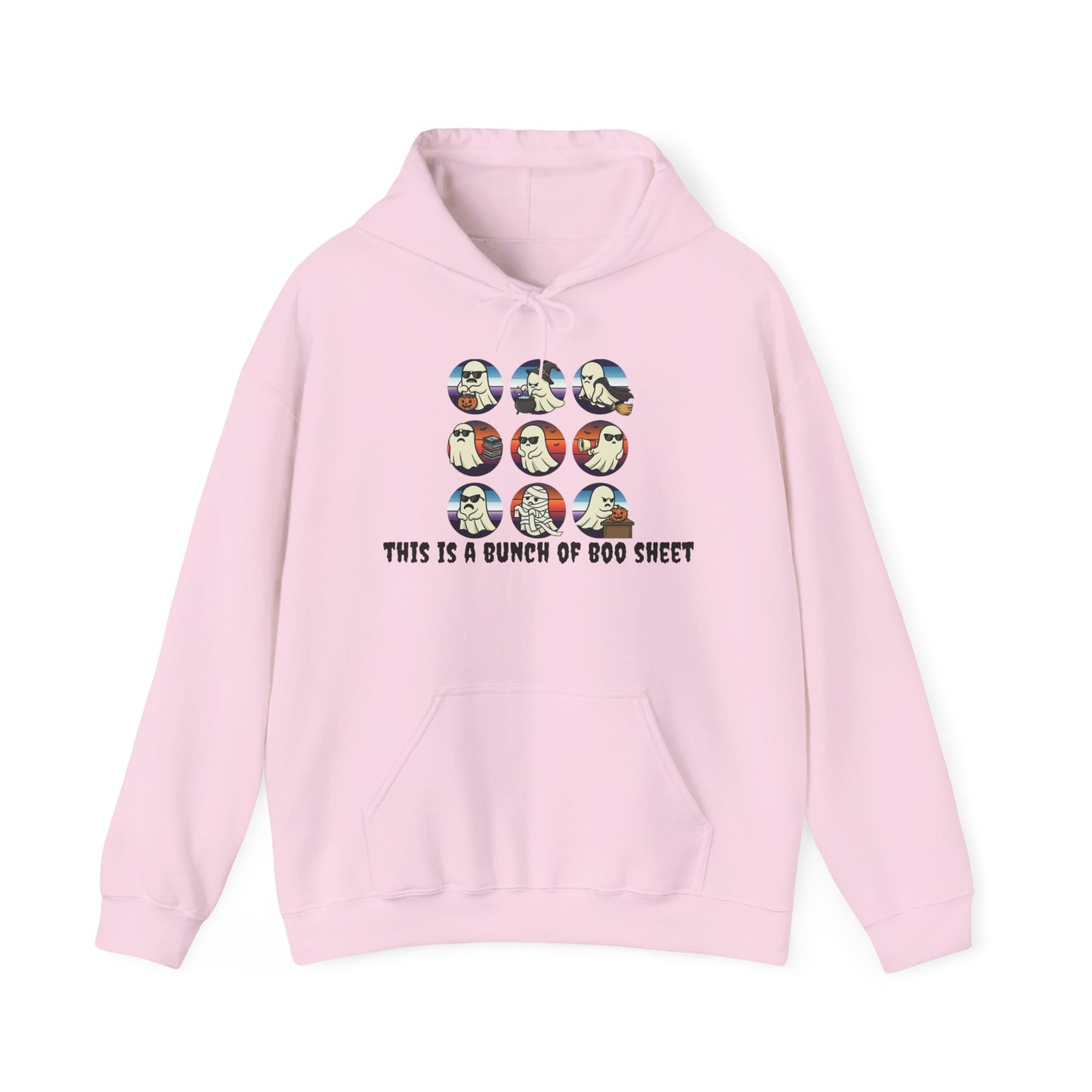 Funny Graphic Hoodie: This Is A Bunch Of Boo Sheet, Humor Sweatshirt, Unisex Pullover, Halloween Gift