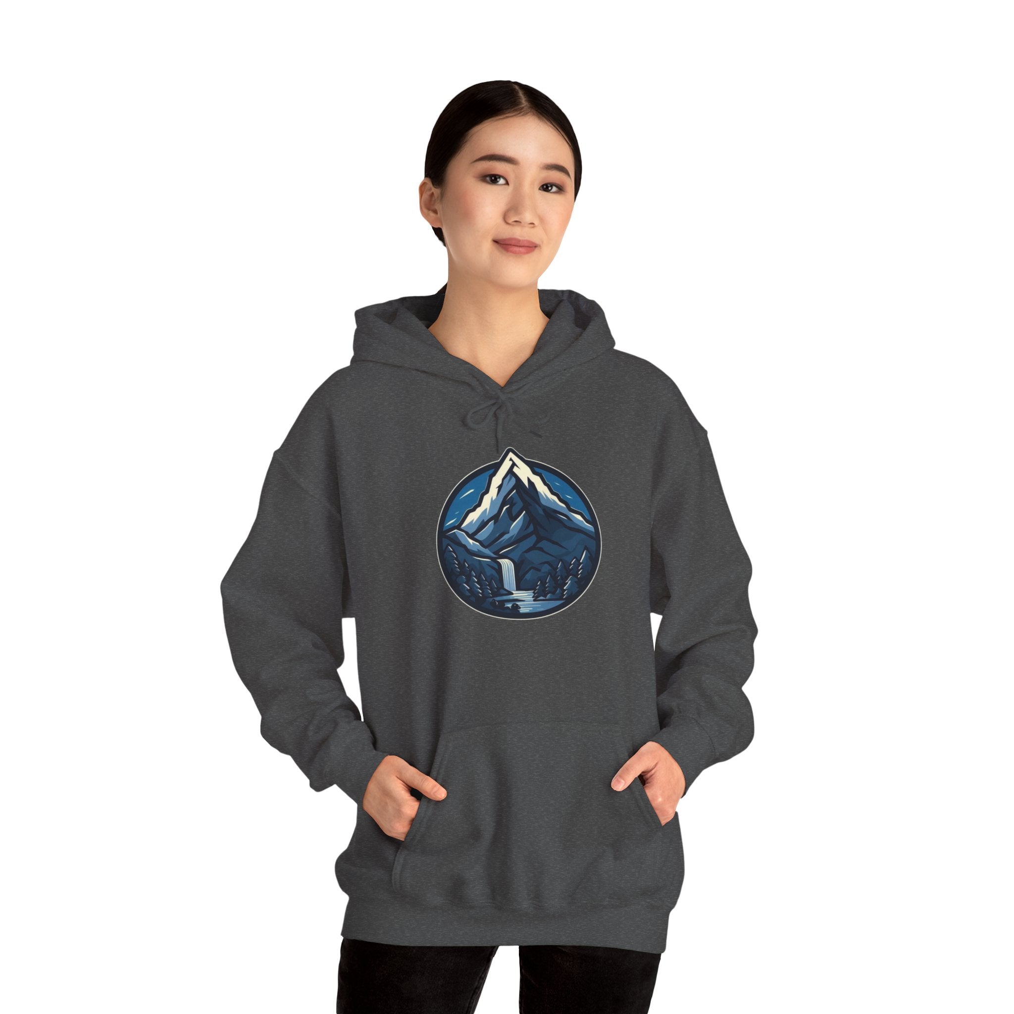 Blue Mountain Waterfall Hoodie