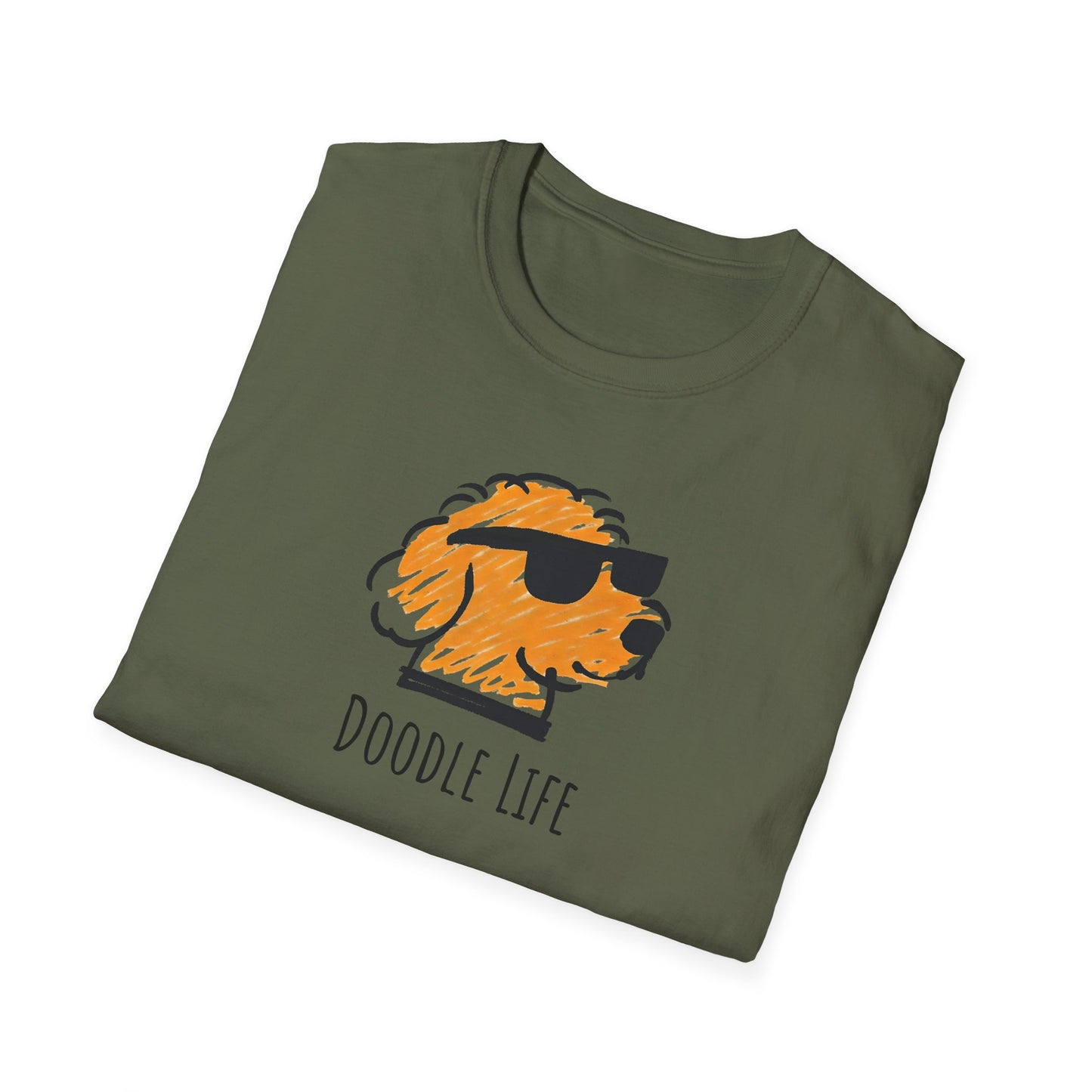 Doodle Life Unisex Softstyle T-Shirt - Pet Lover Tee, Gift for Dog Owners