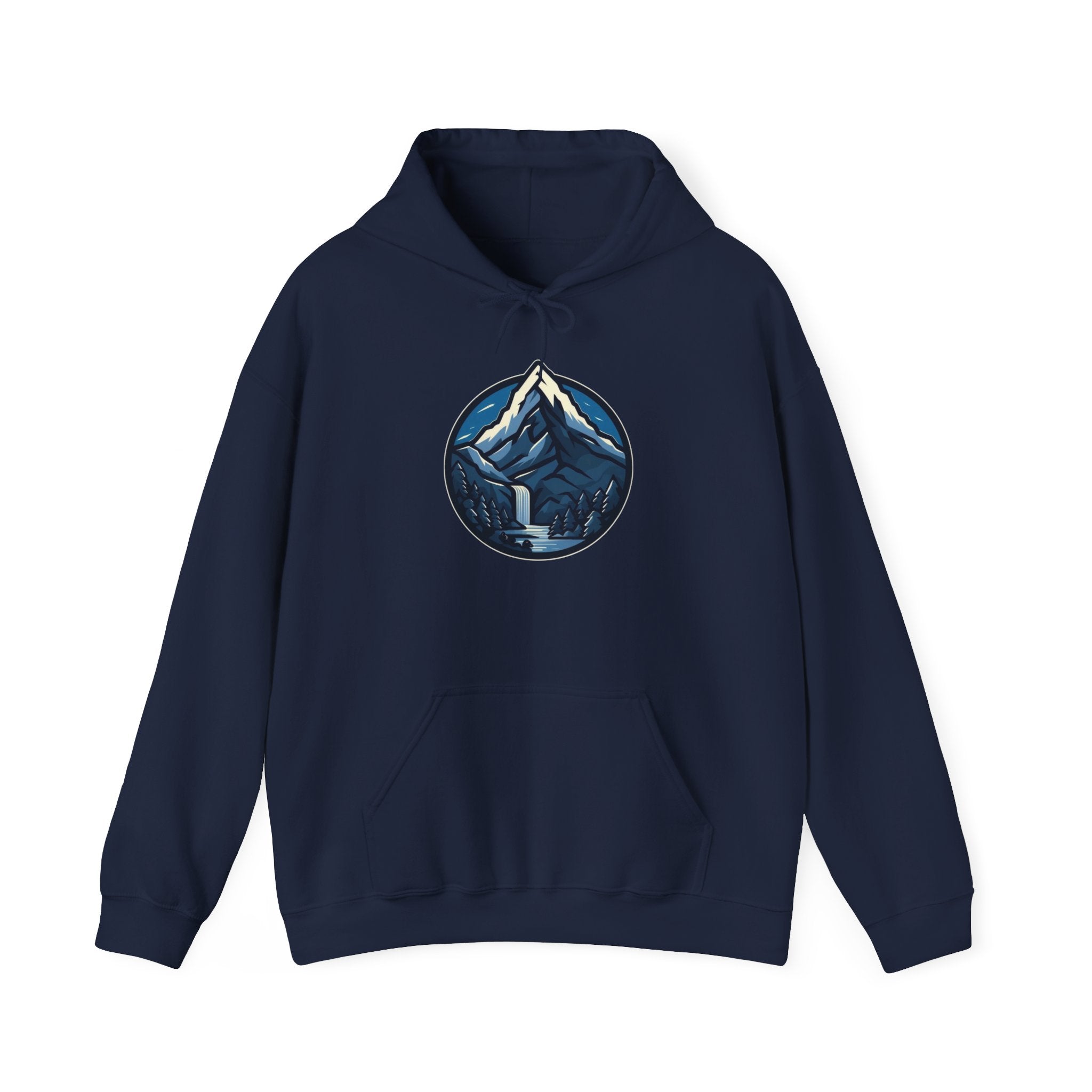 Blue Mountain Waterfall Hoodie