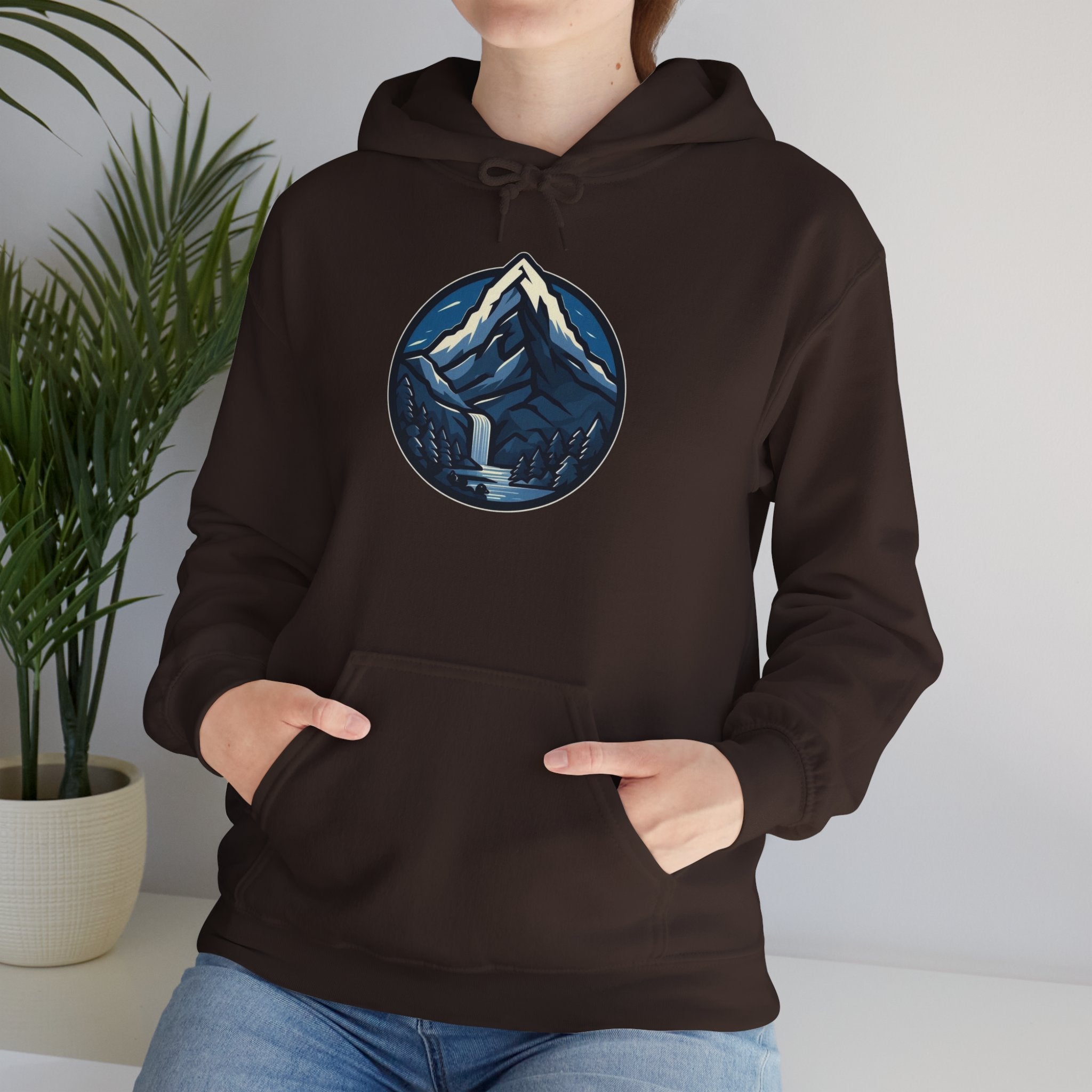Blue Mountain Waterfall Hoodie