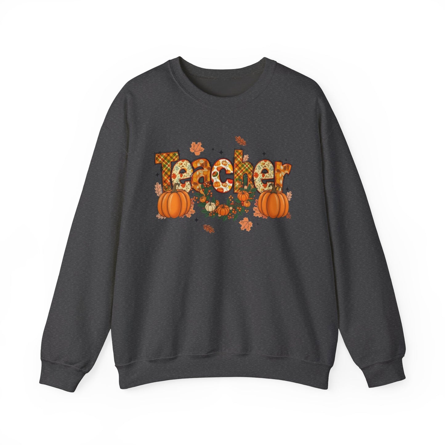 Festive Teacher Sweatshirt, Cozy Fall Apparel, Thanksgiving Gift, Pumpkin Sweater, Autumn Fashion, Teacher Appreciation