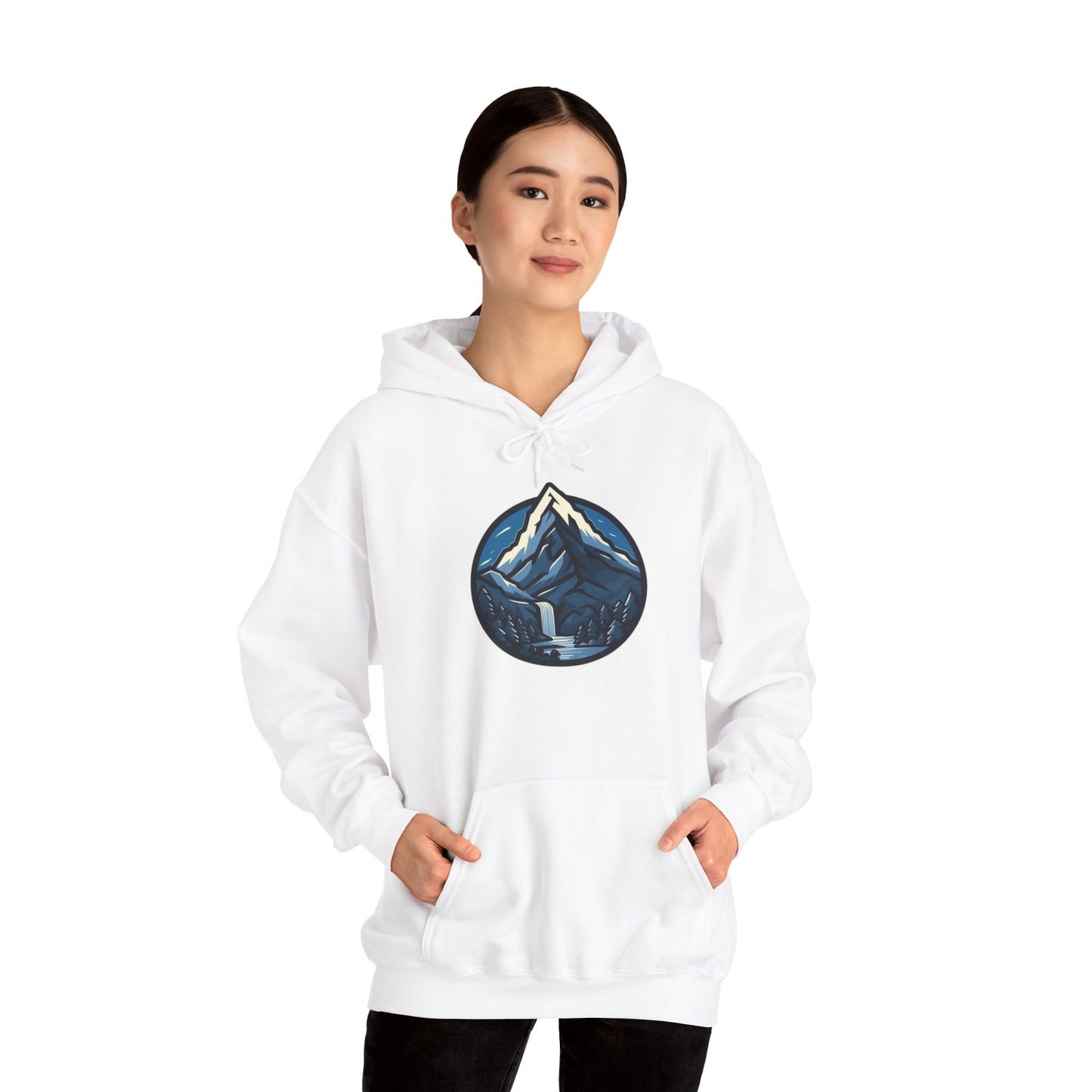 Blue Mountain Waterfall Hoodie