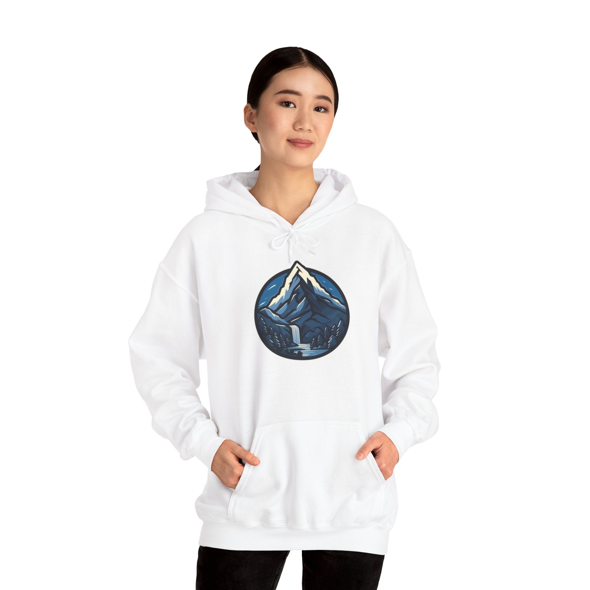 Blue Mountain Waterfall Hoodie