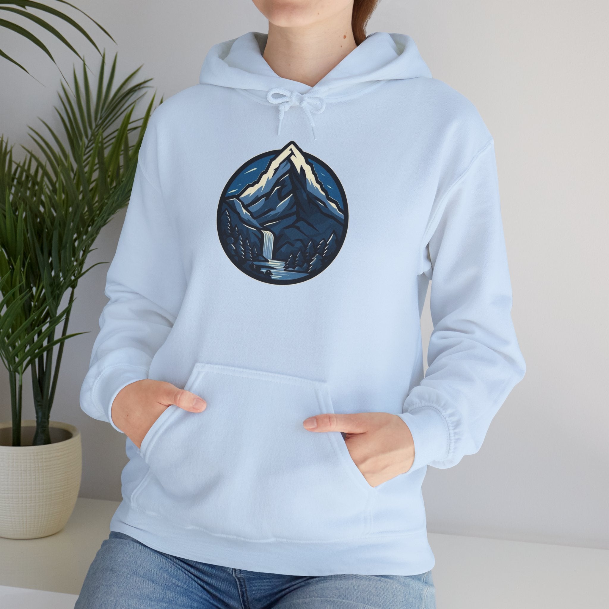 Blue Mountain Waterfall Hoodie