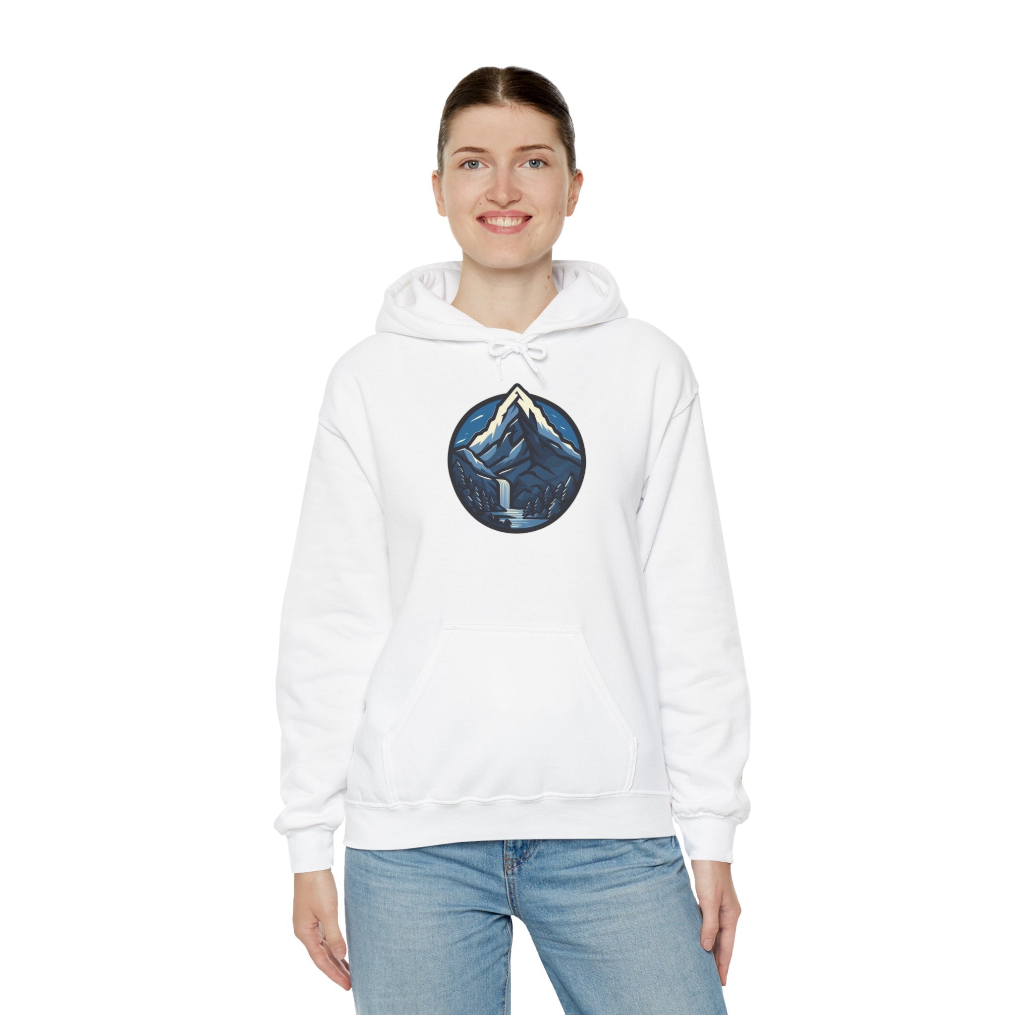 Blue Mountain Waterfall Hoodie